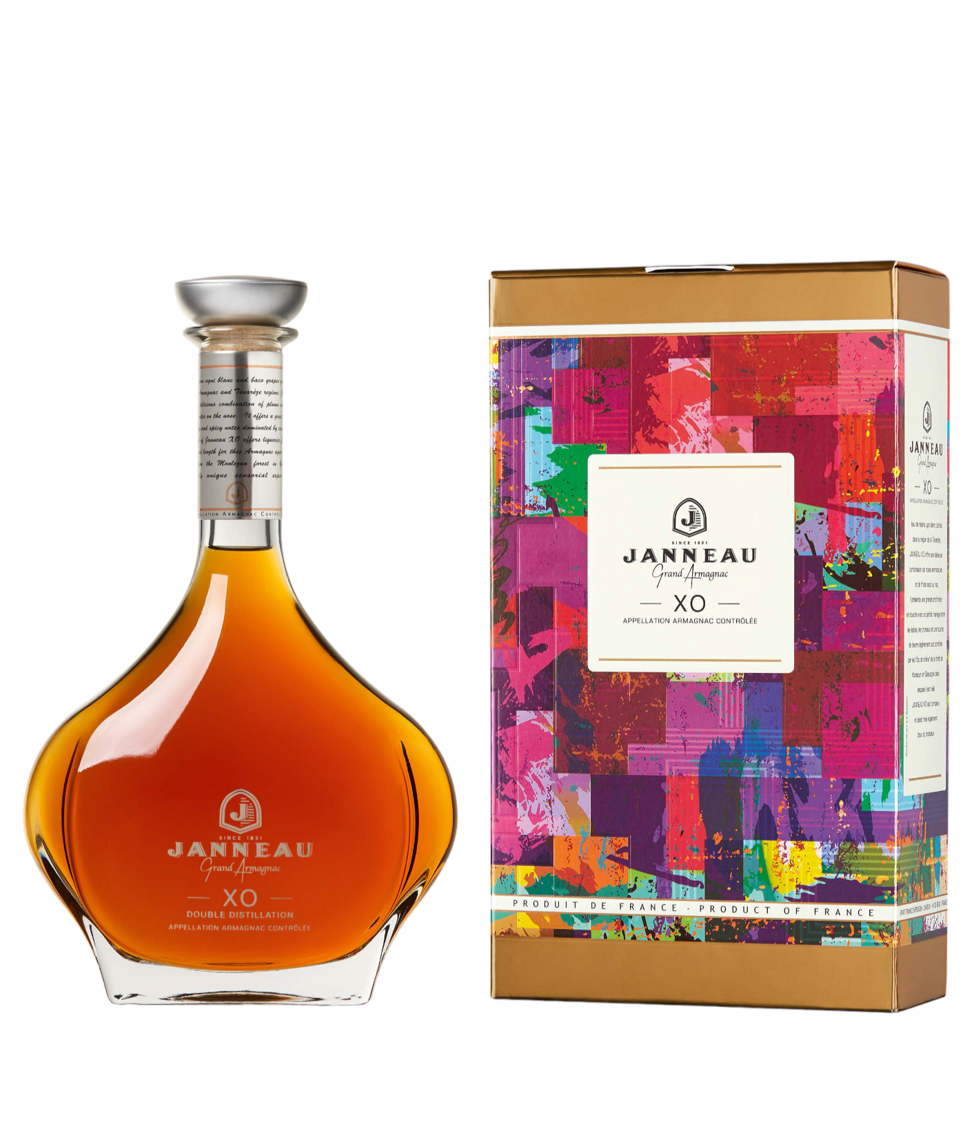Janneau Armagnac XO (doppia distillazione) in decanter – IL