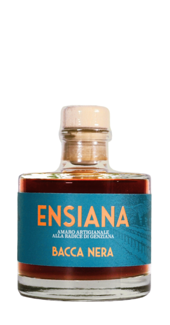 ENSIANA - BACCA NERA - Amaro artigianale alla radice di genziana