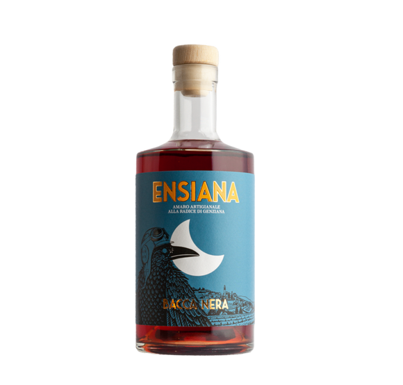 ENSIANA - BACCA NERA - Amaro artigianale alla radice di genziana