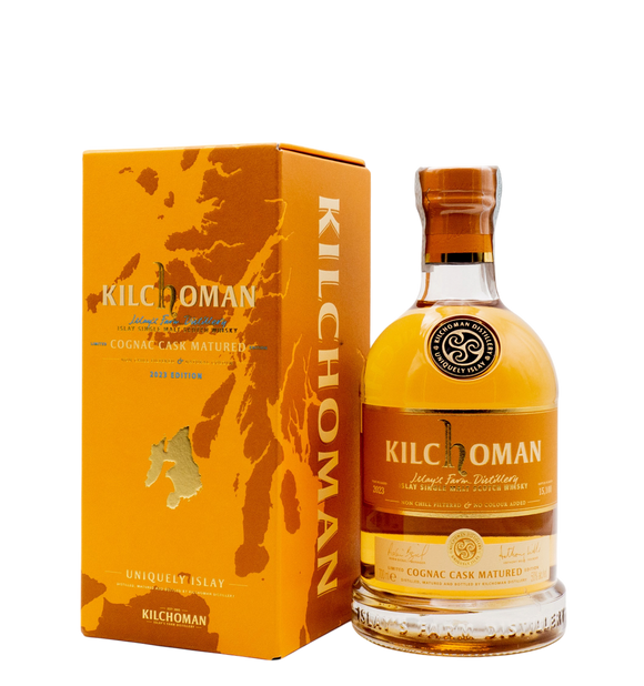 KILCHOMAN COGNAC CASK MATURED LIMITED EDITION - TORBATO