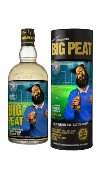 BIG PEAT 10 ANNI RUGBY EDITION ISLAY BLENDED MALT SCOTCH WHISKY - TORBATO