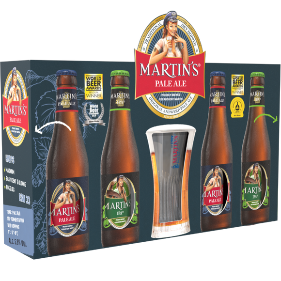 Confezione Martin's Pale Ale e India Pale Ale - BELGIO