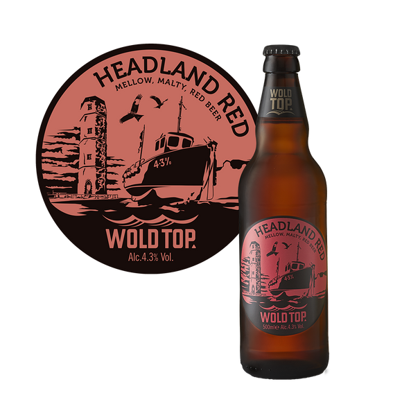BIRRA Wold Top Brewery HEADLAND RED